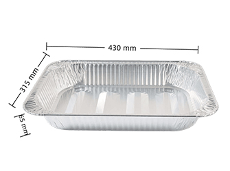 EM-B430 Aluminum Foil Container